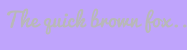 Image with Font Color B8B8B8 and Background Color BFA4FC